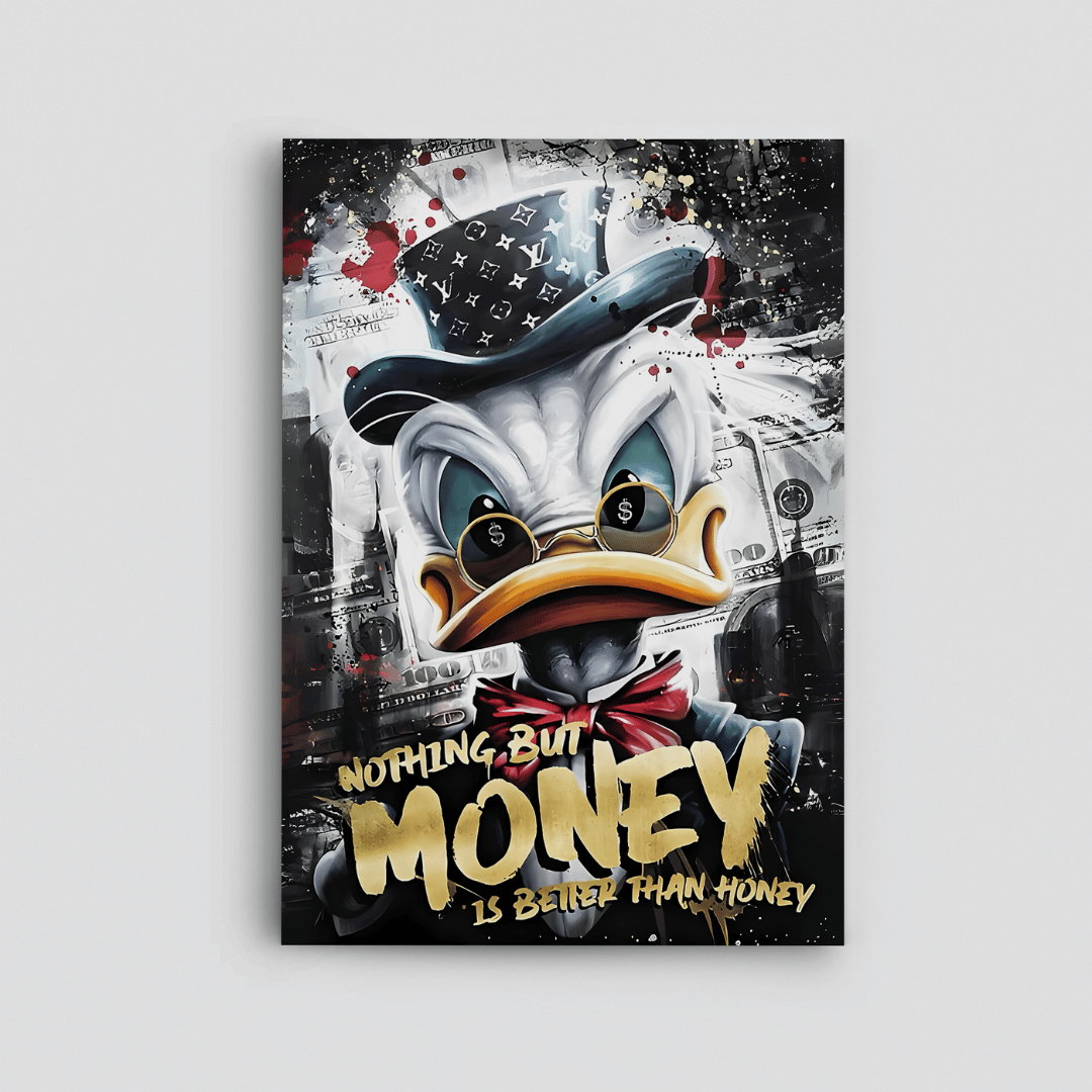 Dollar Duck Canvas