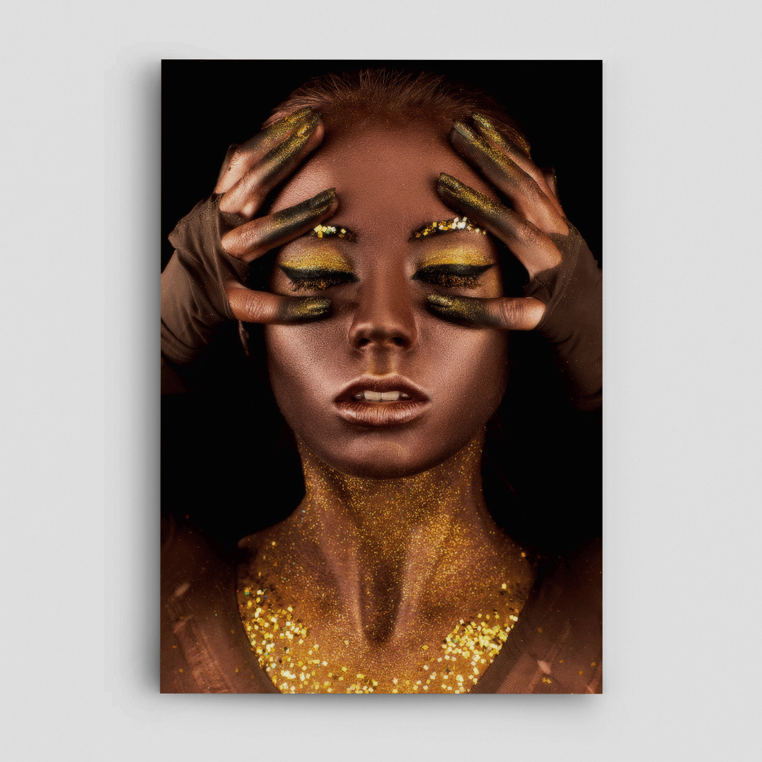 Golden Reverie Wall Canvas