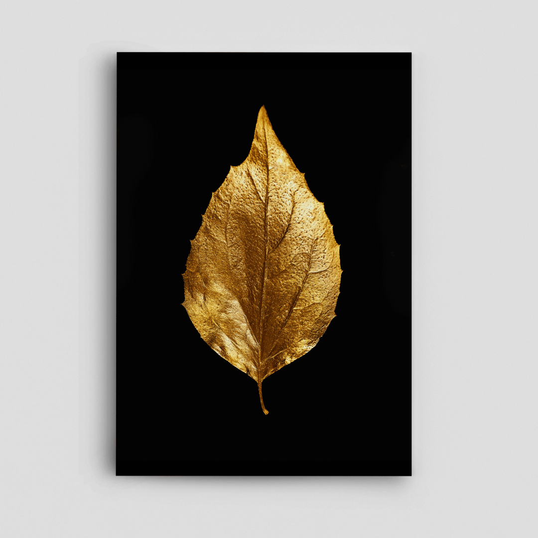 Golden Leaf Canvas