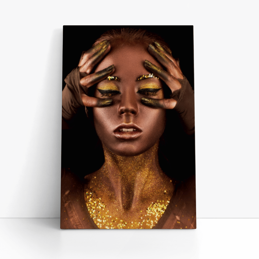 Golden Reverie Wall Canvas