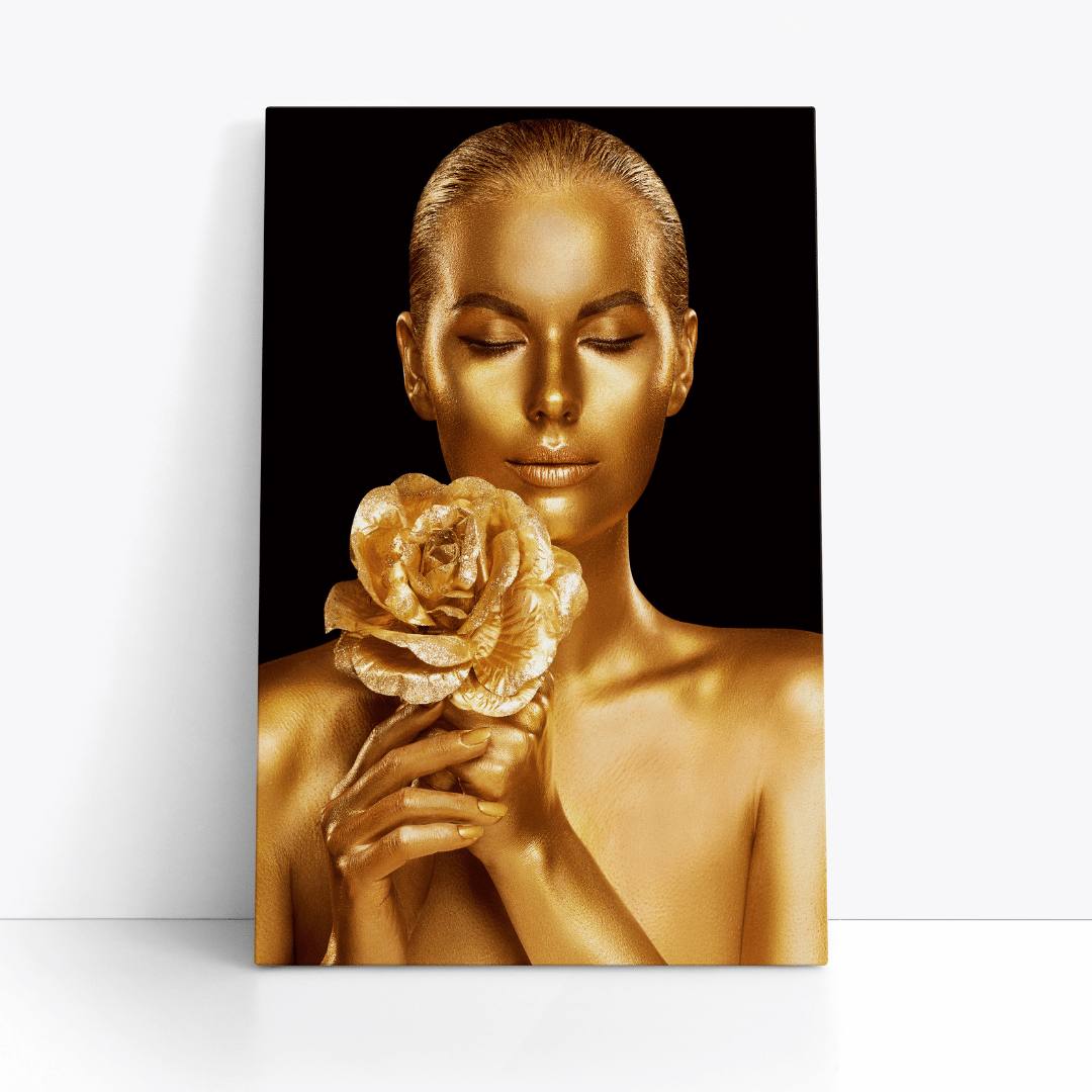 Golden Serenity Canvas