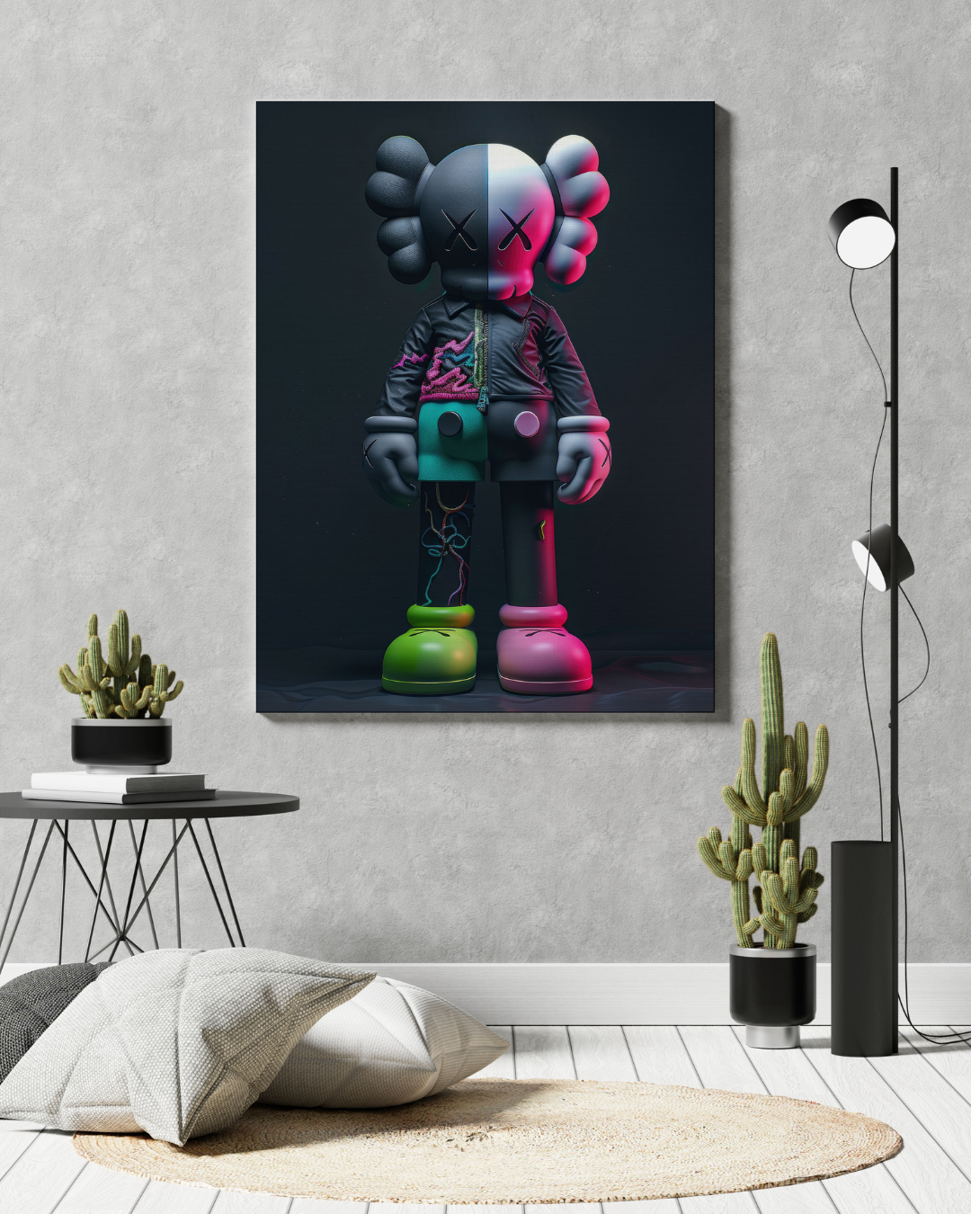 KAWS Companion Wall Canvas