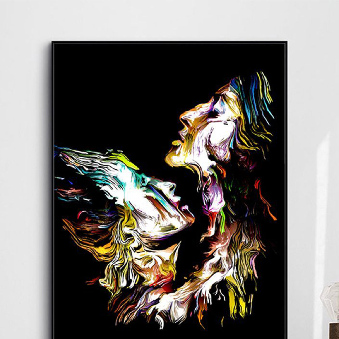 Modern Abstract Faces