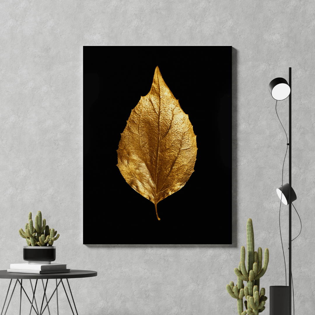 Golden Leaf Canvas