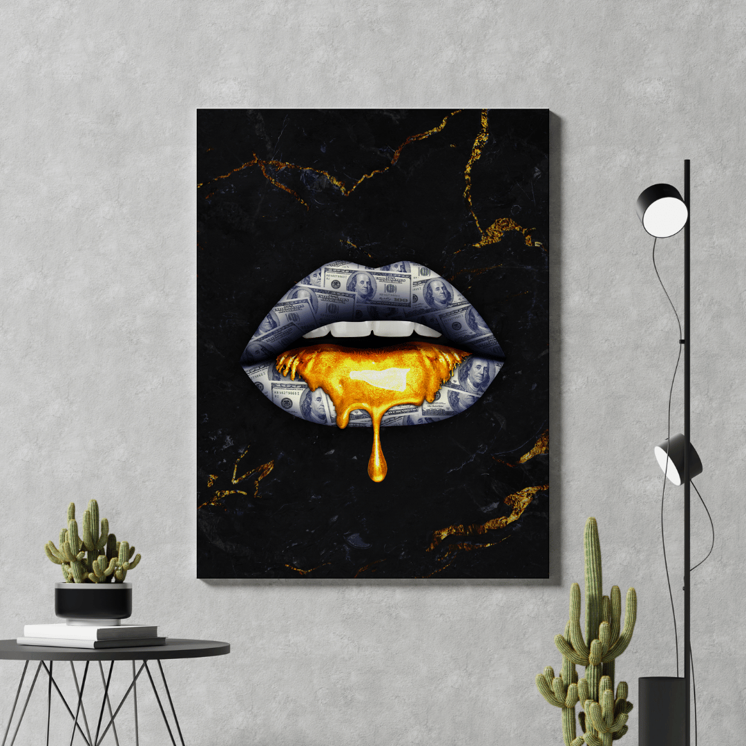 Liquid Gold Canvas