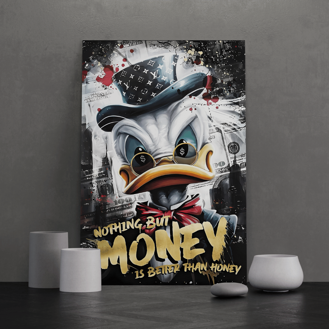 Dollar Duck Canvas