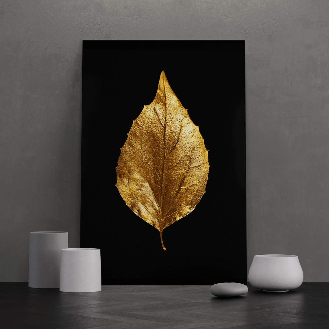 Golden Leaf Canvas