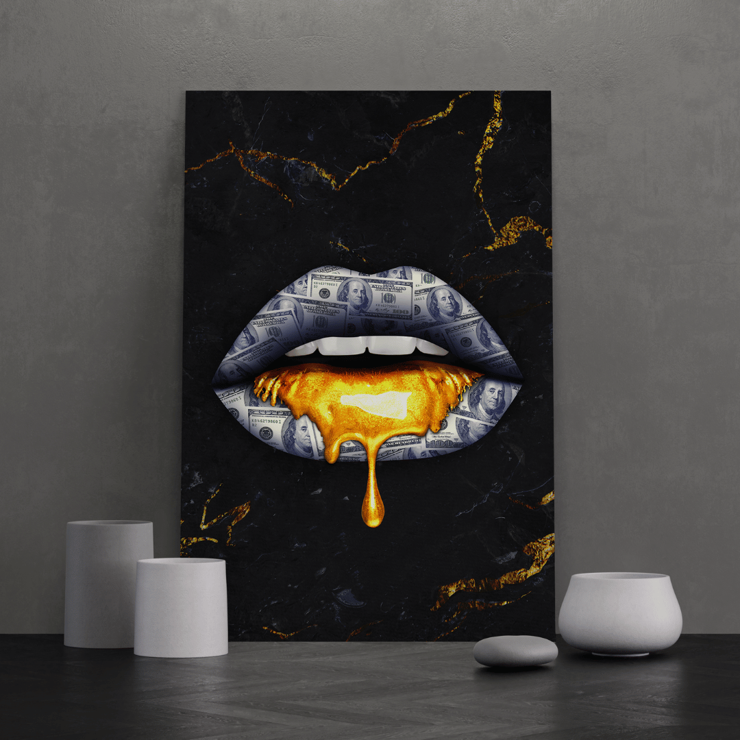 Liquid Gold Canvas