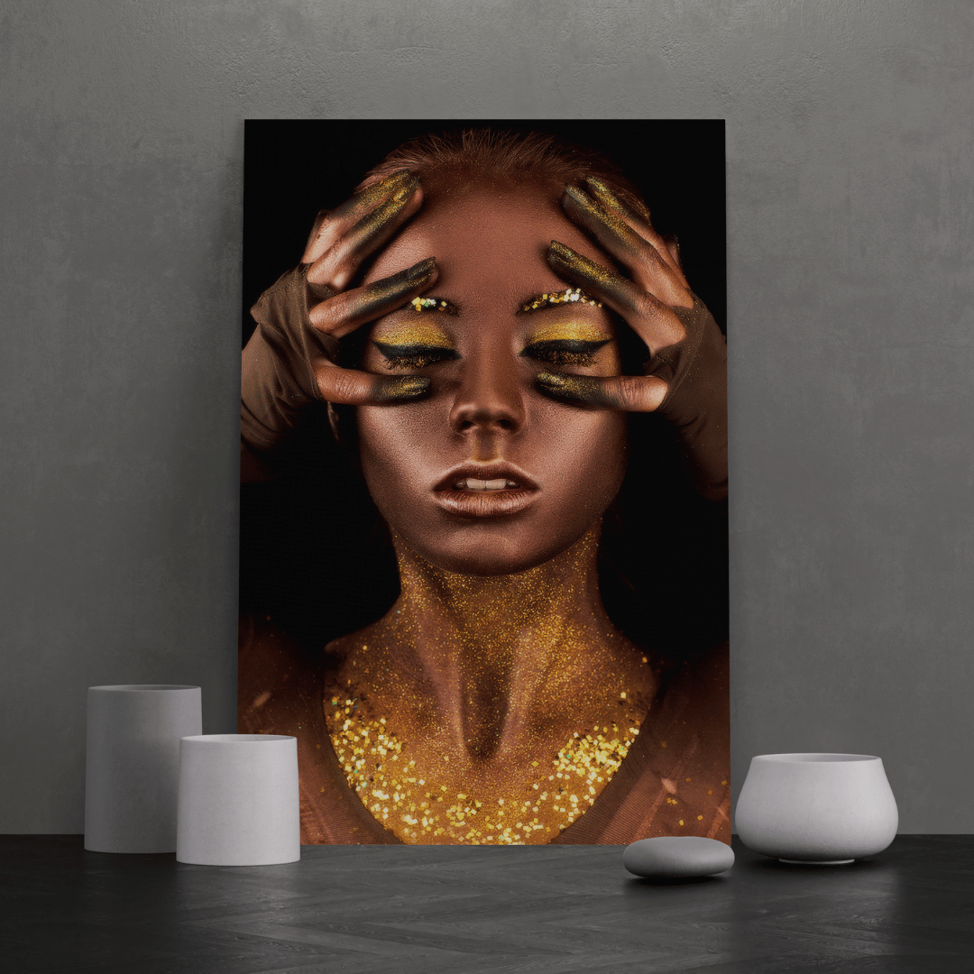 Golden Reverie Wall Canvas