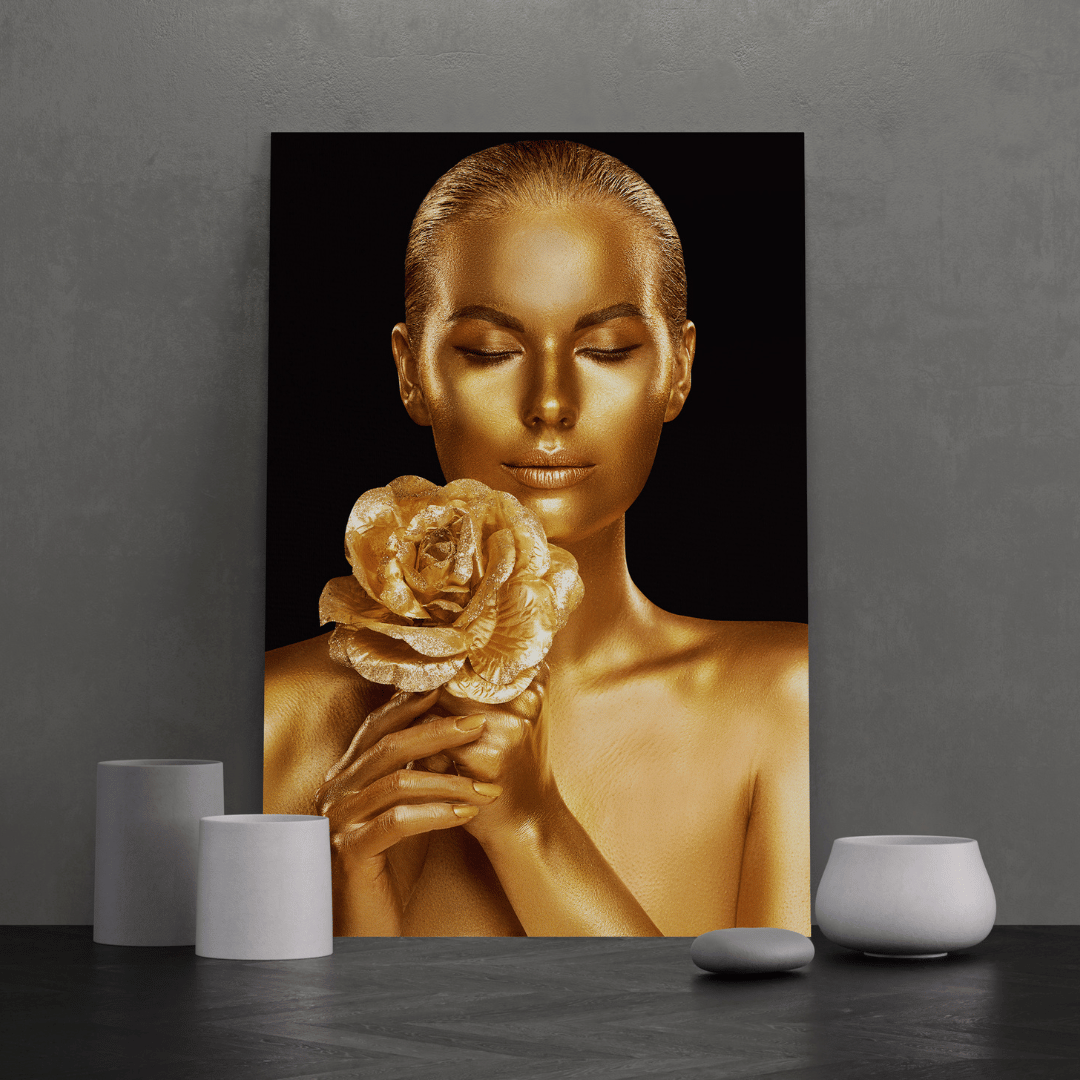Golden Serenity Canvas