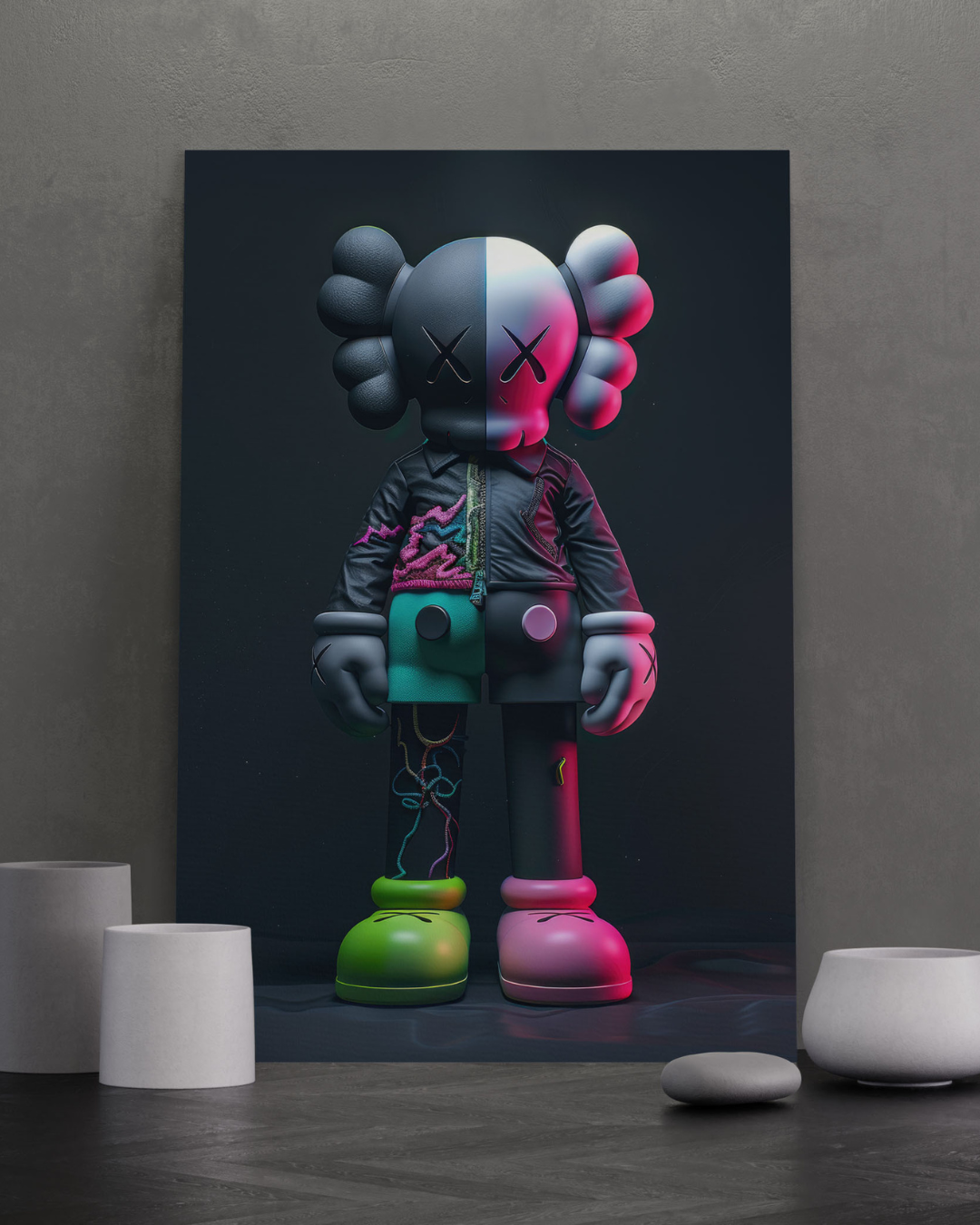 KAWS Companion Wall Canvas