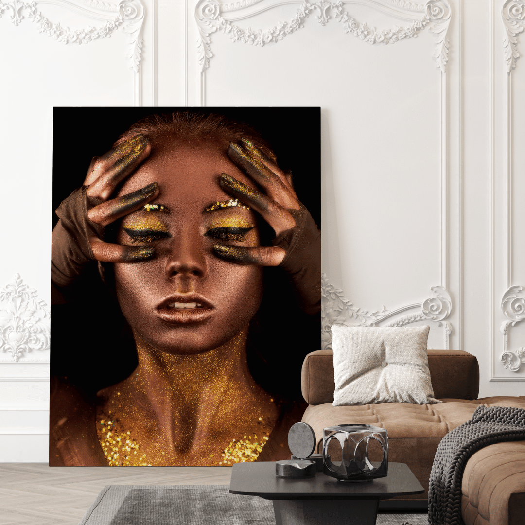 Golden Reverie Wall Canvas