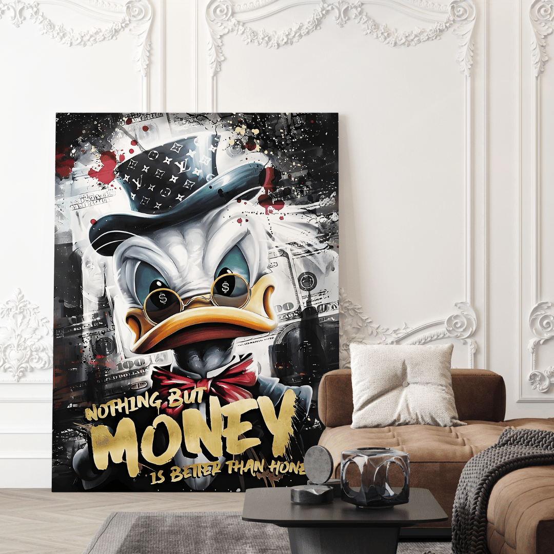 Dollar Duck Canvas