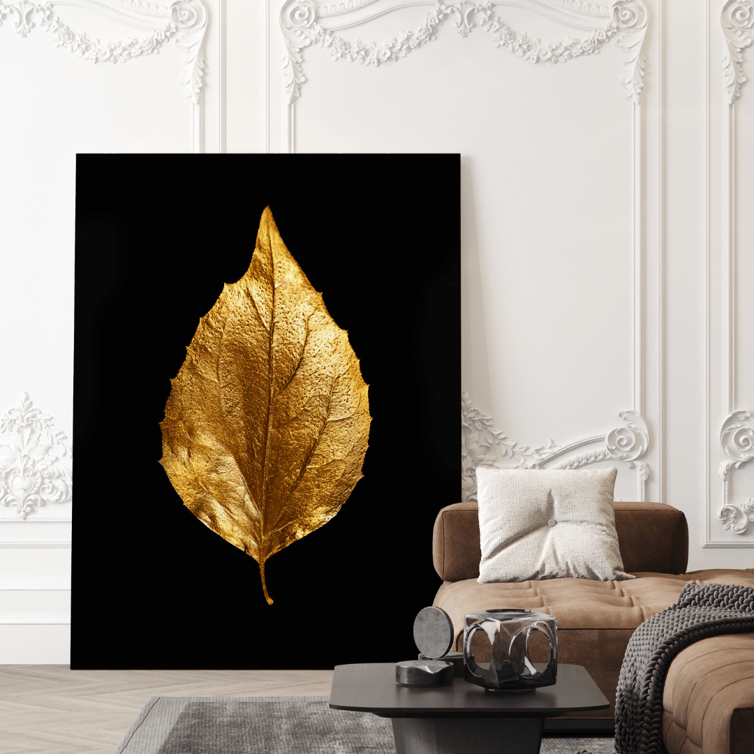 Golden Leaf Canvas