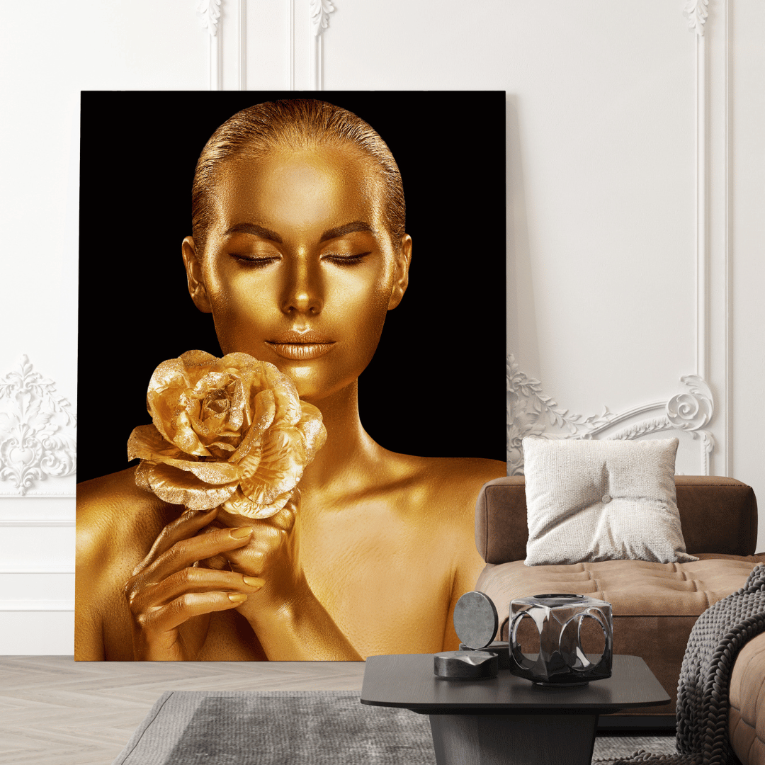 Golden Serenity Canvas