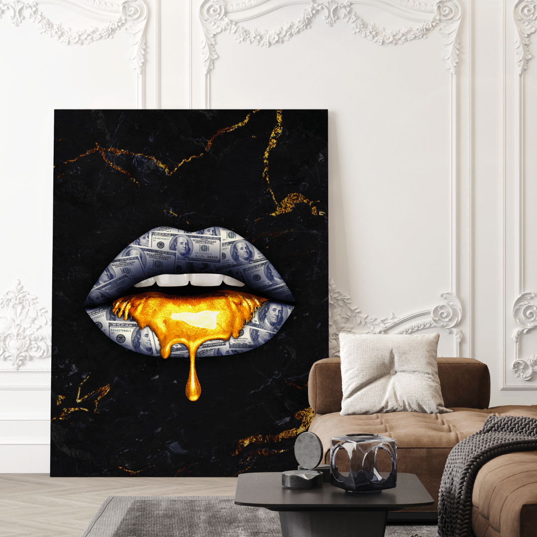 Liquid Gold Canvas