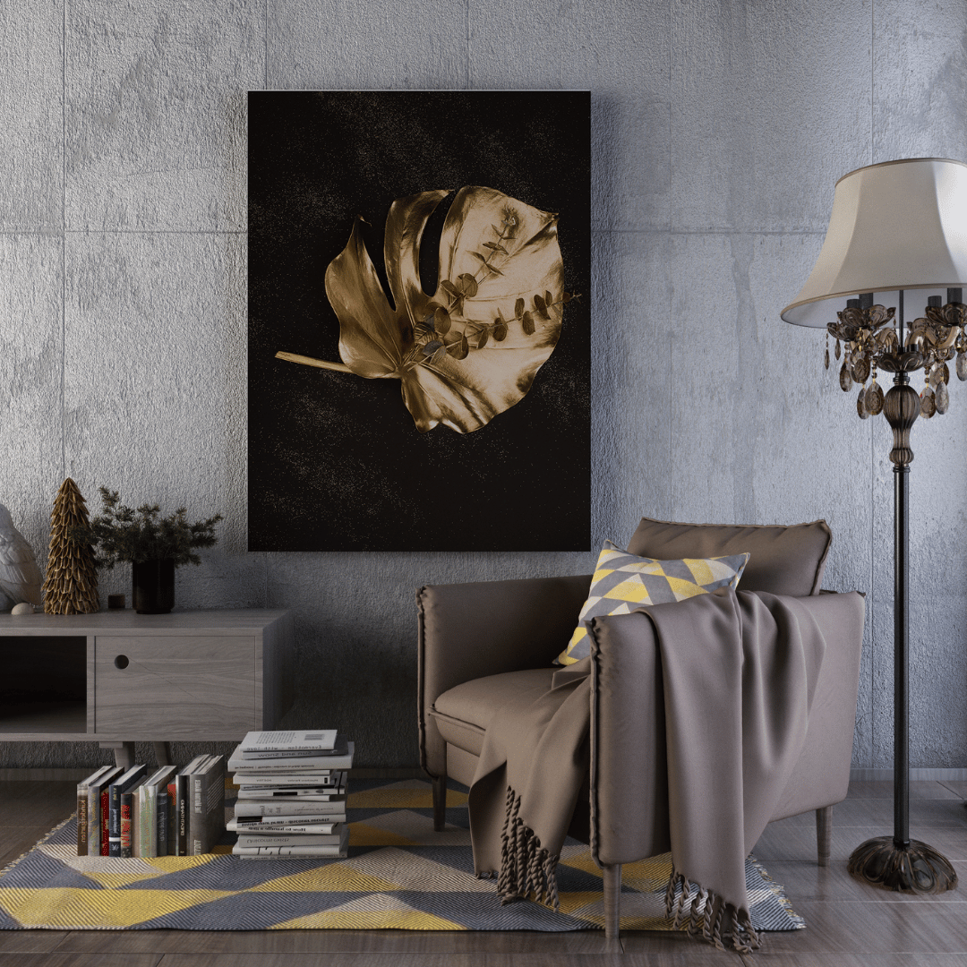 Gilded Botanica Canvas