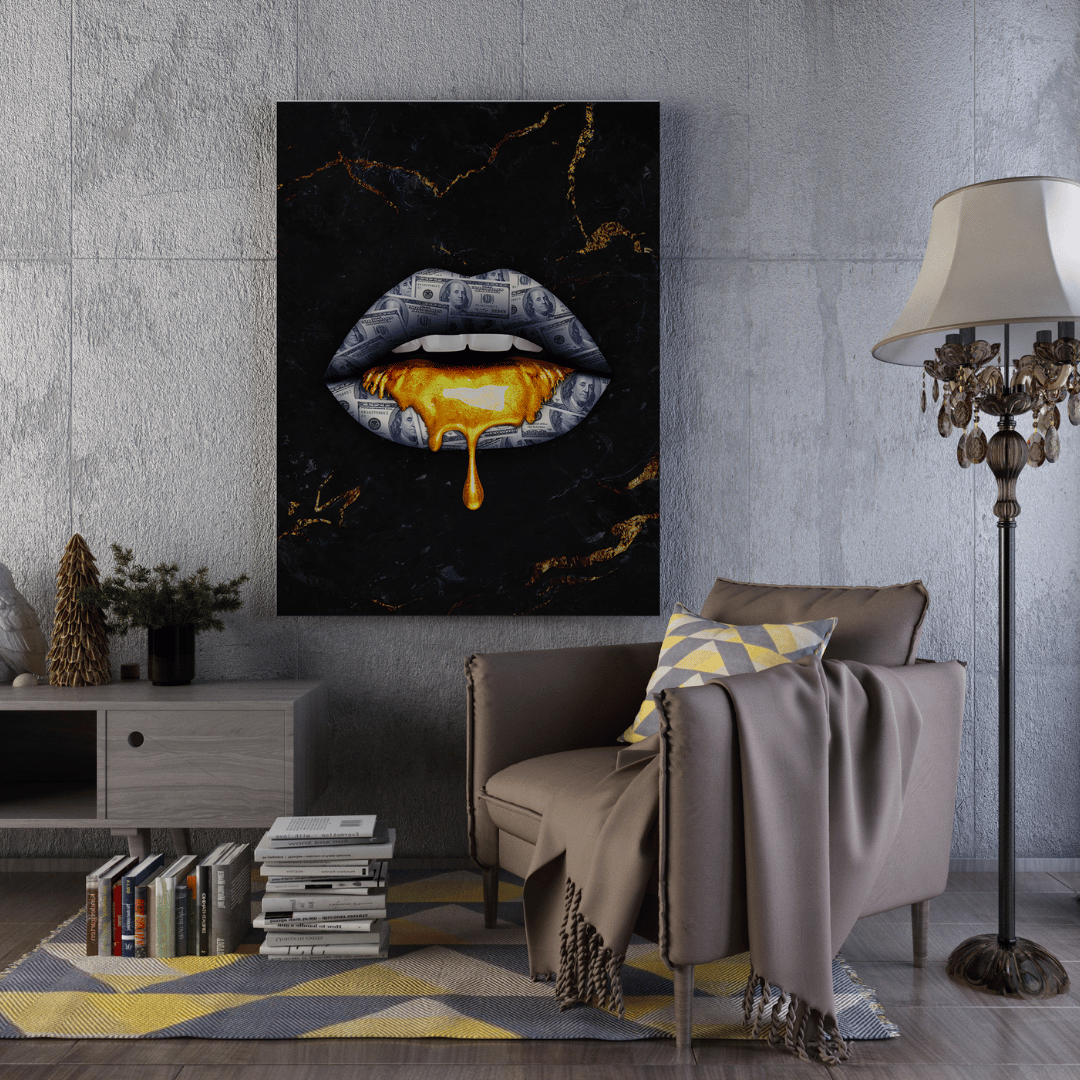 Liquid Gold Canvas