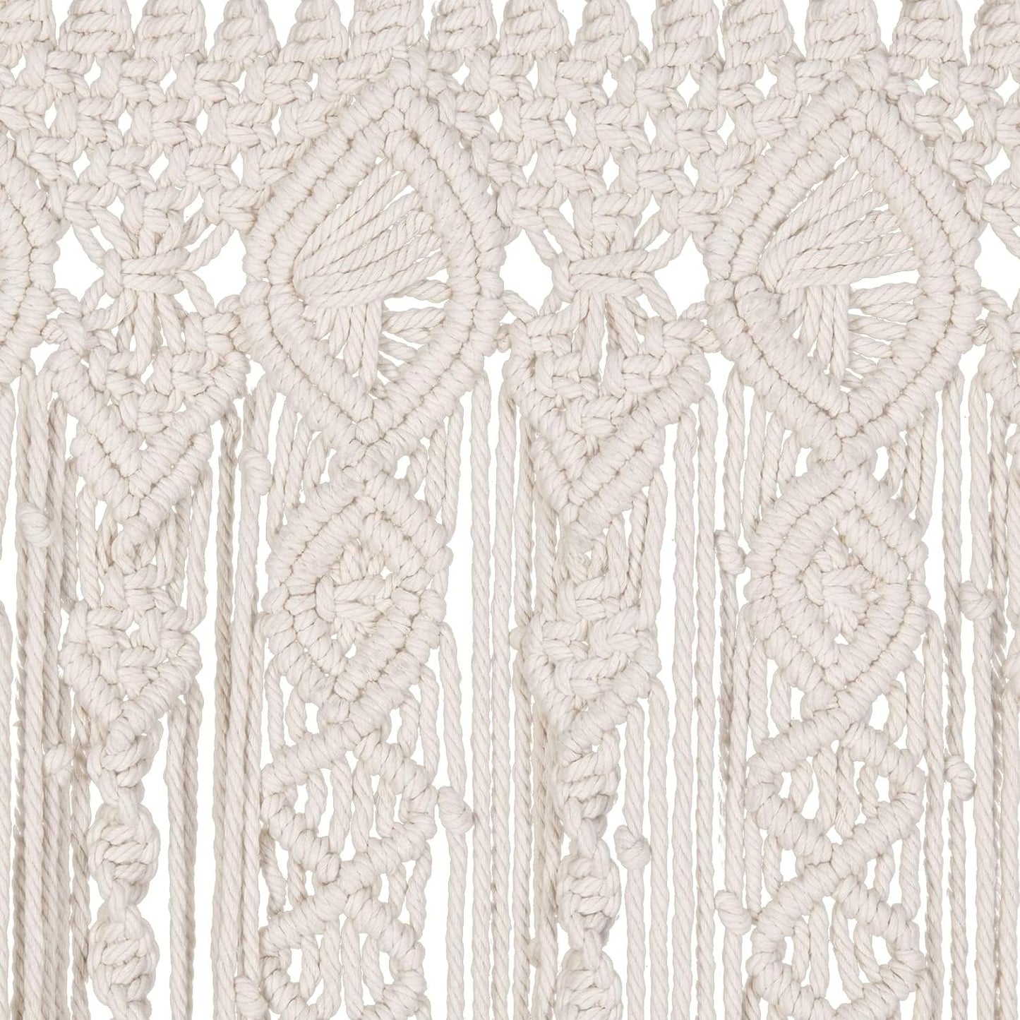Macrame Handcrafted Boho draping ,Curtain