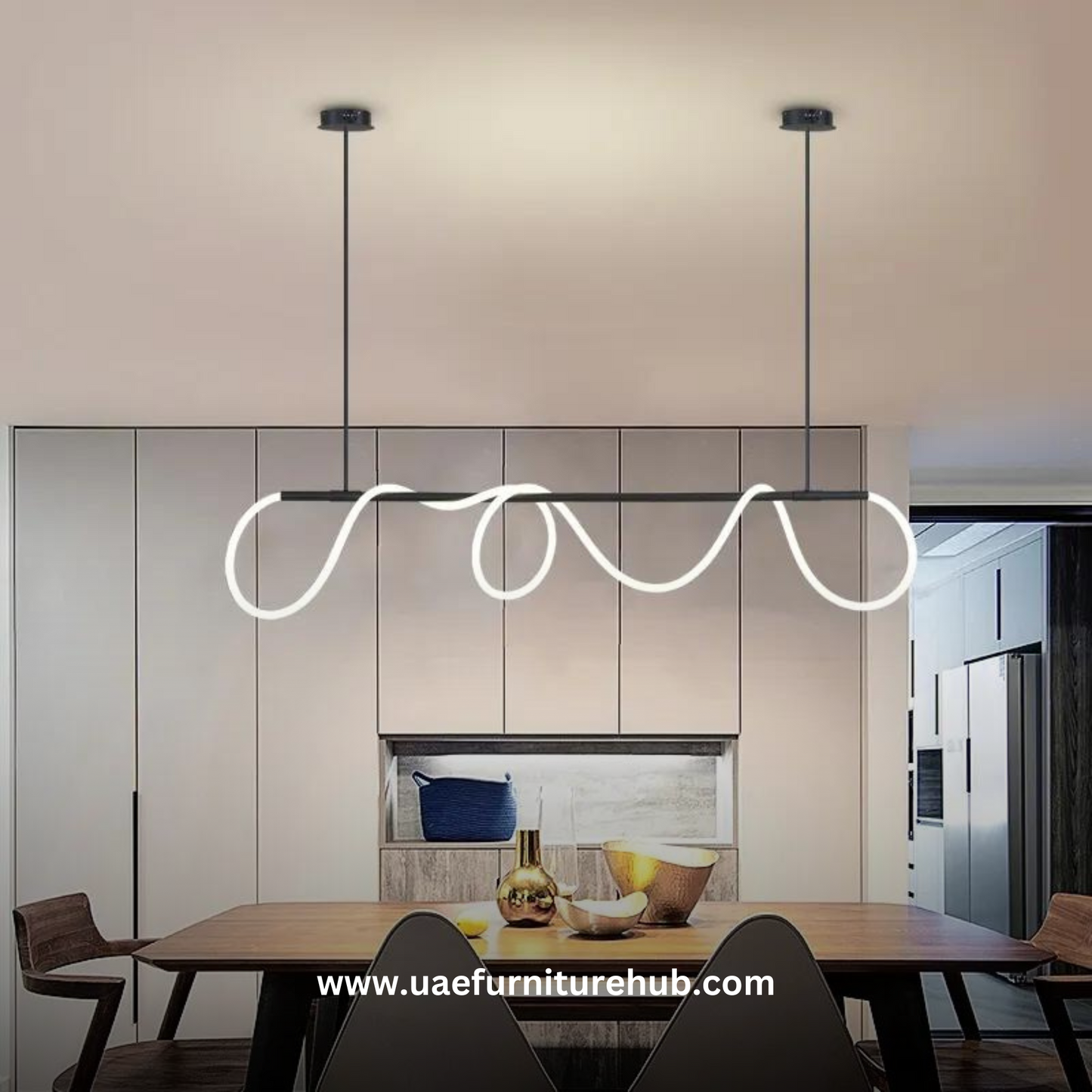 Modern Movable Long Hose Led Ceiling Chandelier