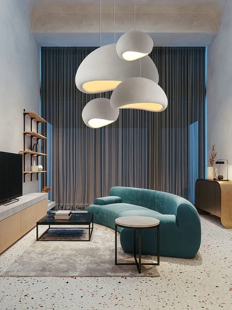 Modern Wabi-sabi Chandelier Dining Room Light