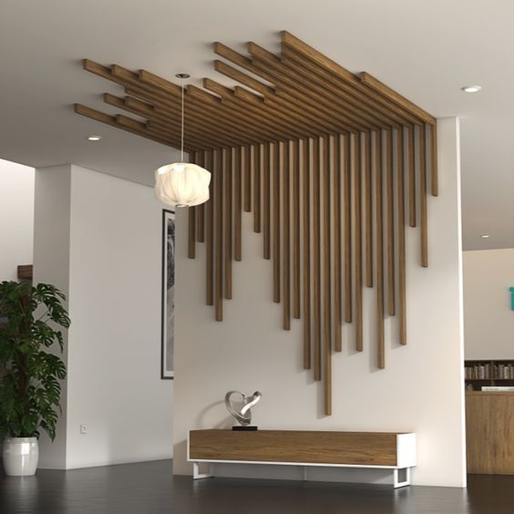 wooden slats