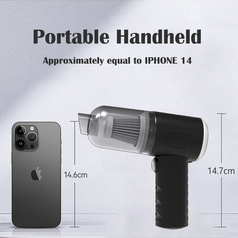 Car Vacuum Cleaner, Cordless & Portable