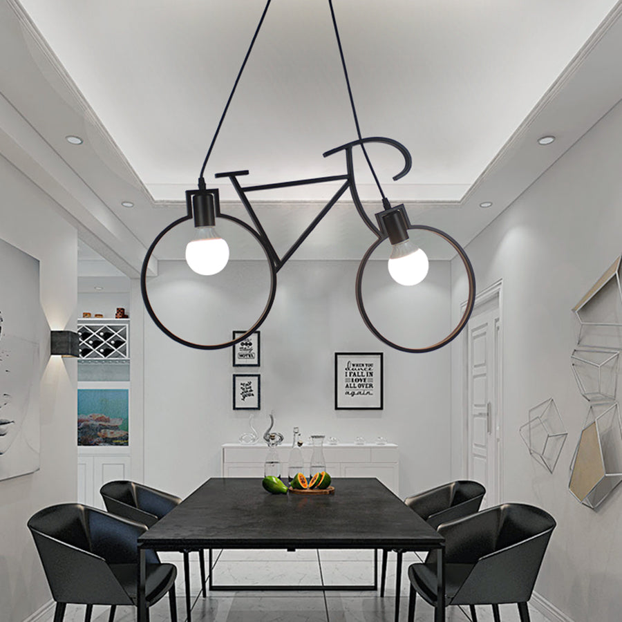 Retro Bicycle Chandelier