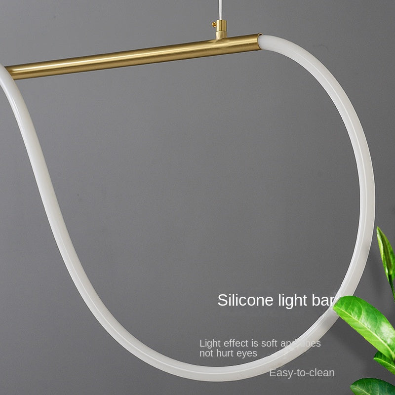 Modern Movable Long Hose Led Ceiling Chandelier