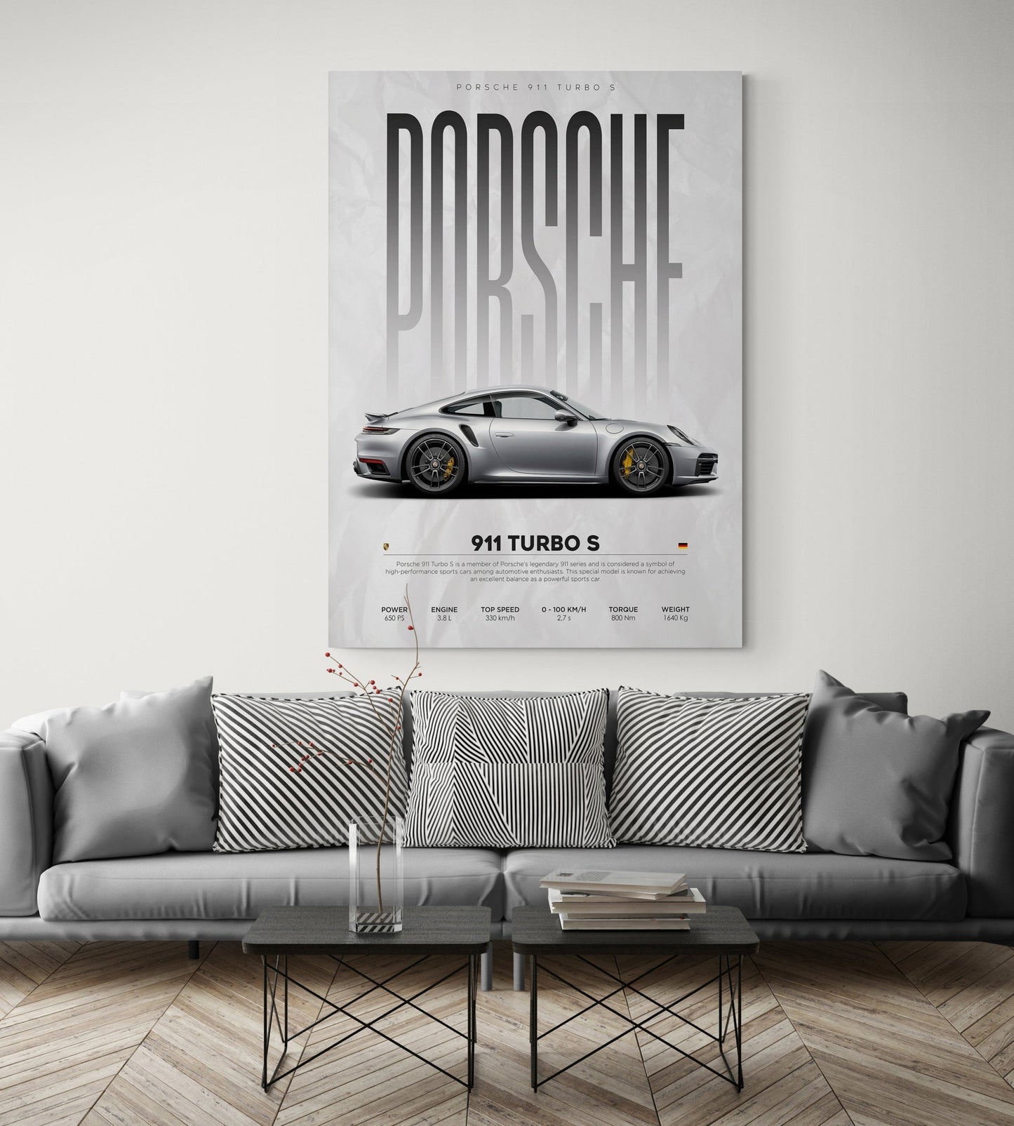 Porsche 911 Turbo S Canvas