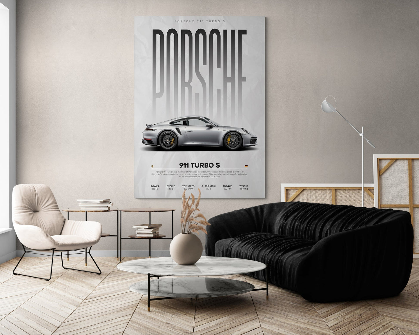 Porsche 911 Turbo S Canvas