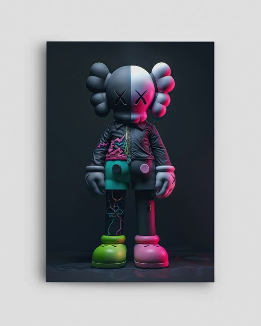 KAWS Companion Wall Canvas