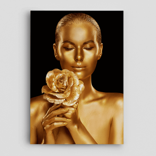Golden Serenity Canvas