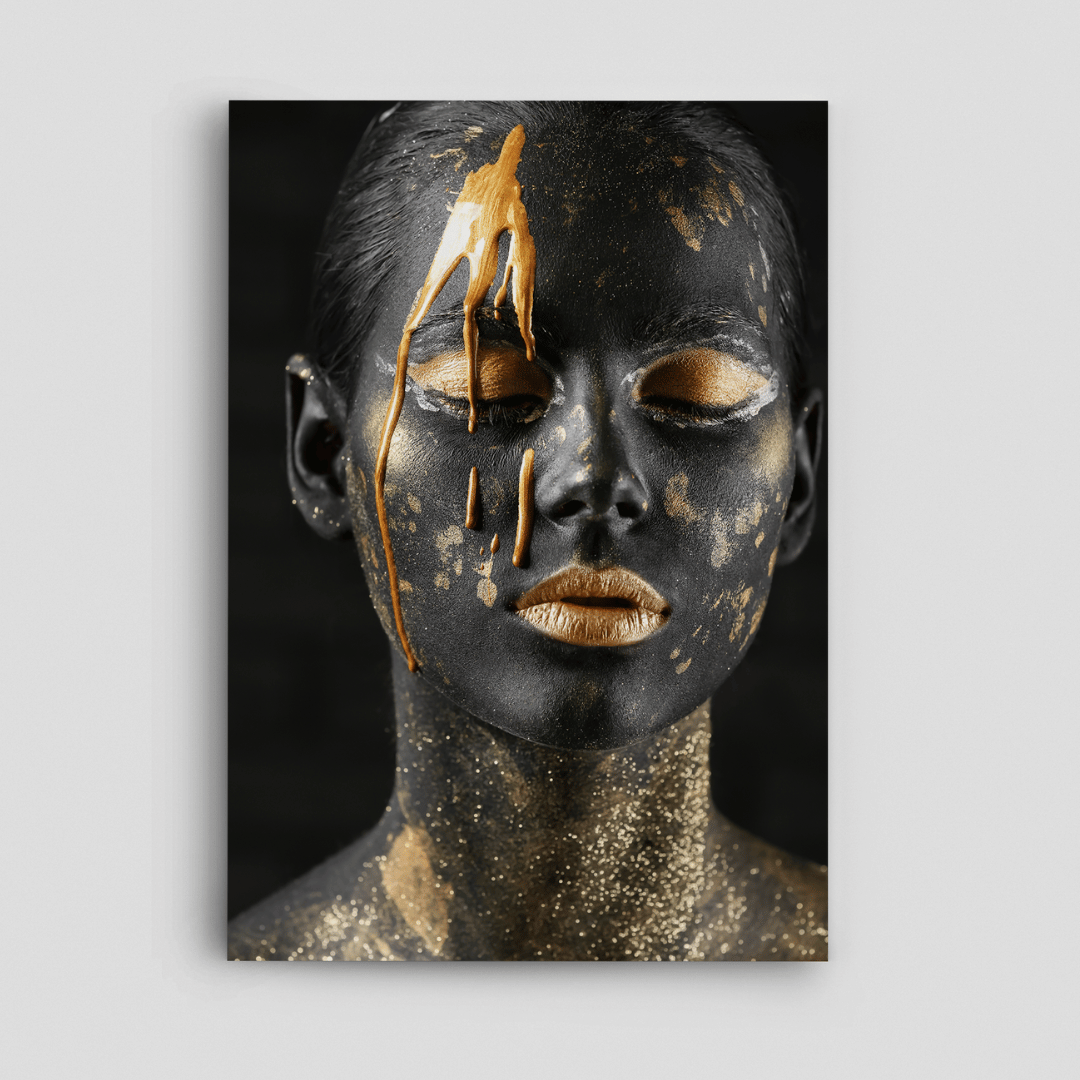 Golden Silence Canvas