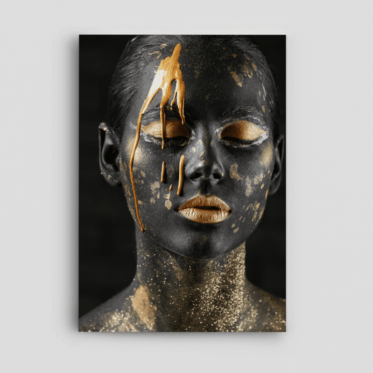 Golden Silence Canvas