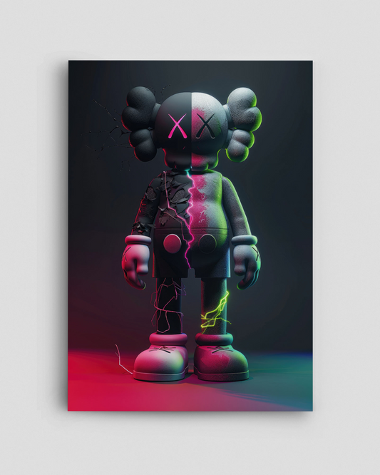 KAWS Companion Wall Canvas