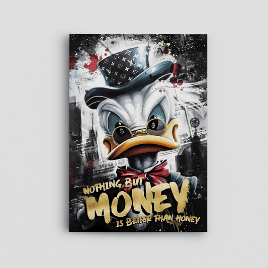 Dollar Duck Canvas