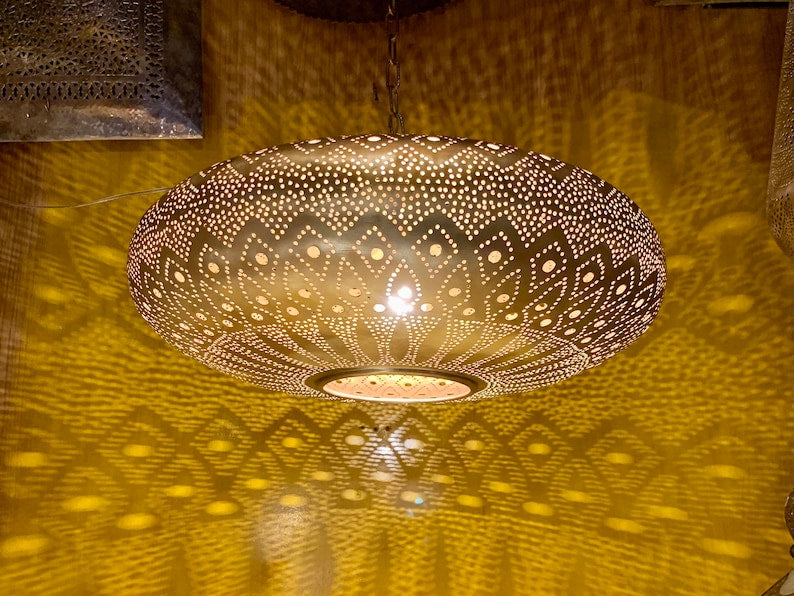 Moroccan lamp, lampshade lighting, art deco lamp