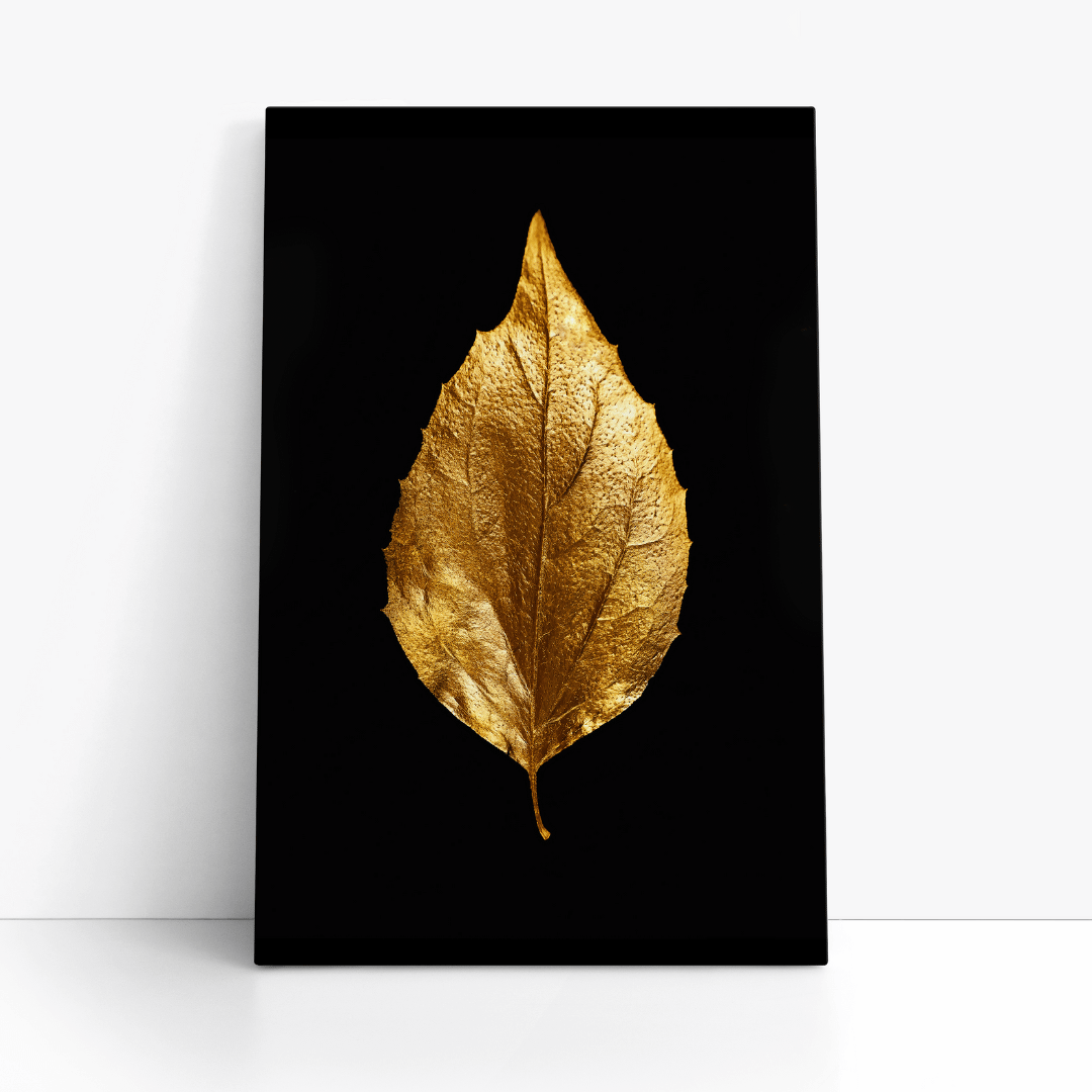 Golden Leaf Canvas
