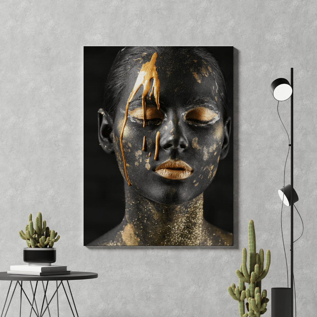 Golden Silence Canvas
