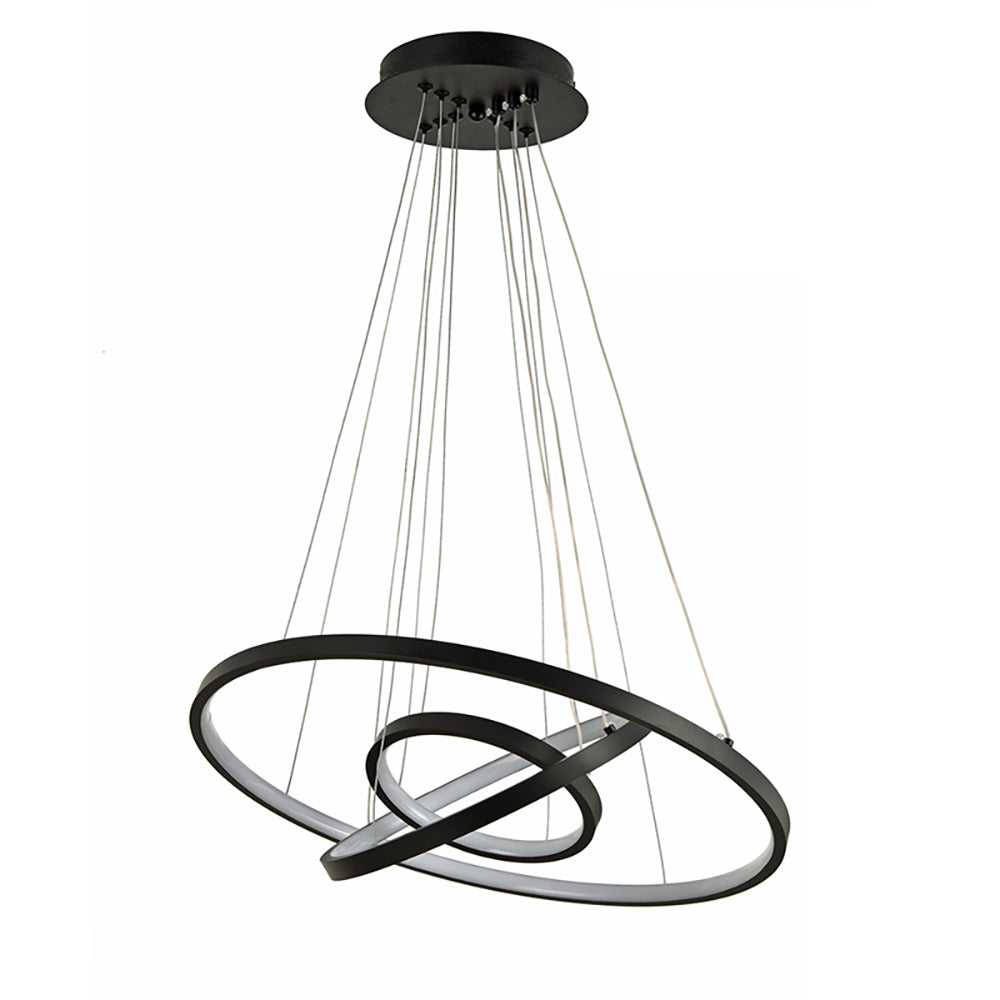 Modern 3-Ring LED Chandelier  Pendant Light