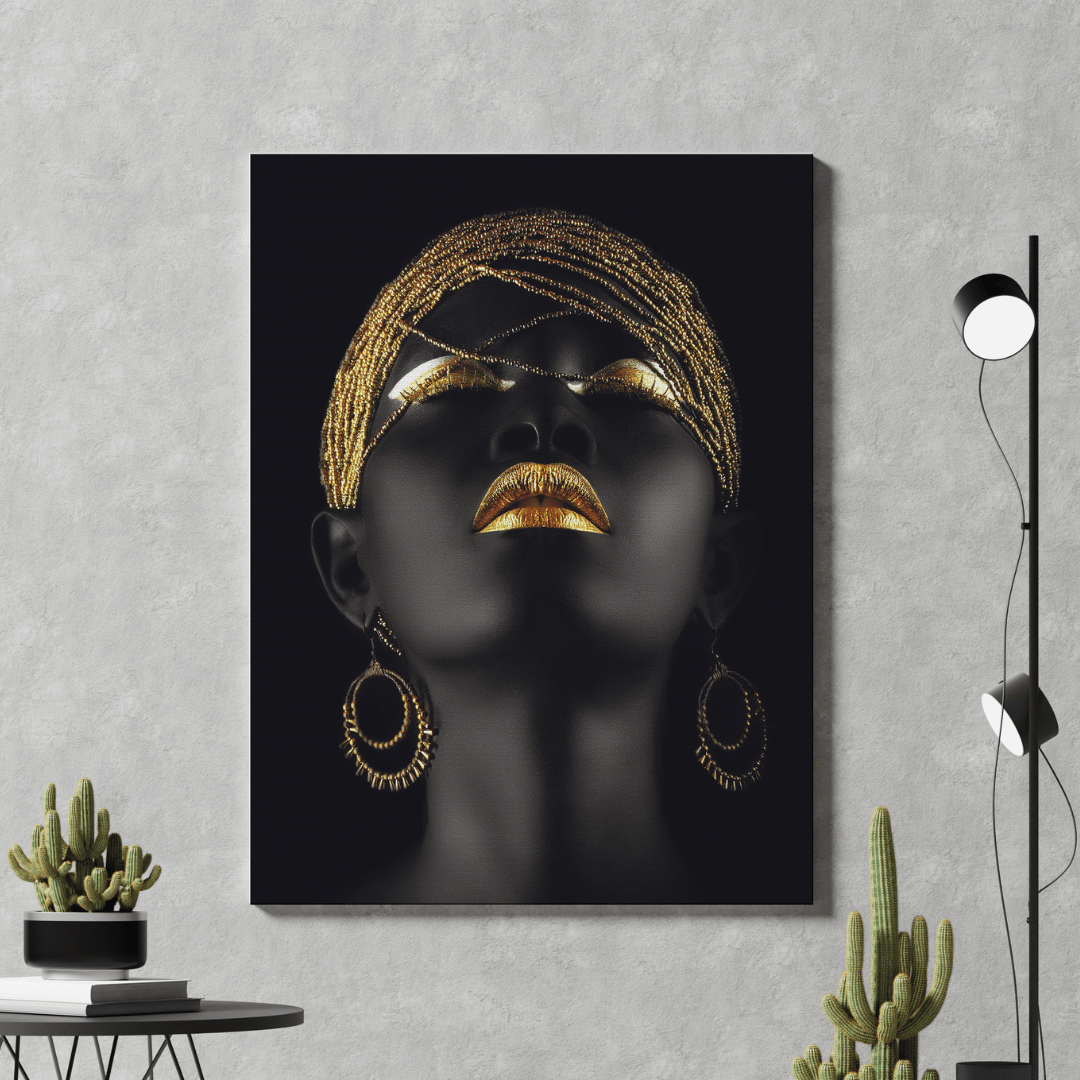 Golden Majesty Canvas