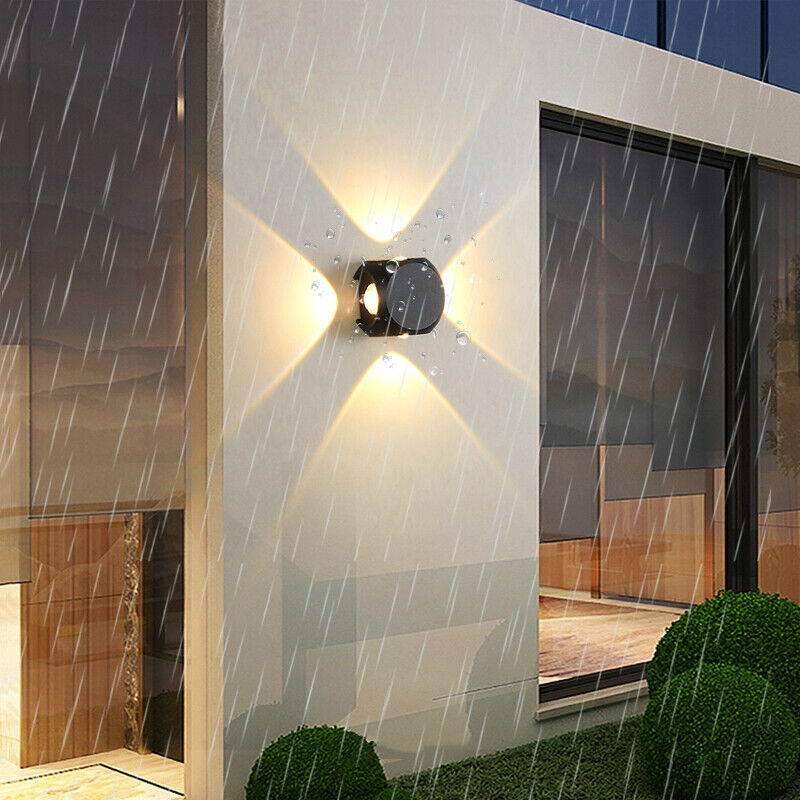 Front wall hot sale light design