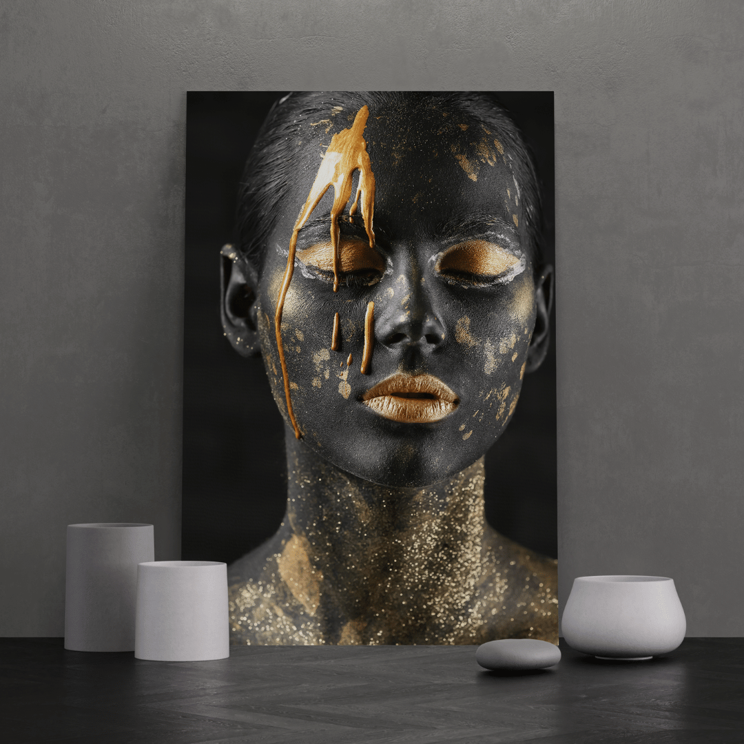 Golden Silence Canvas