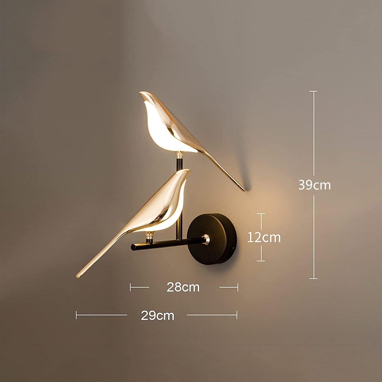 Bird Wall Lamp Rotatable