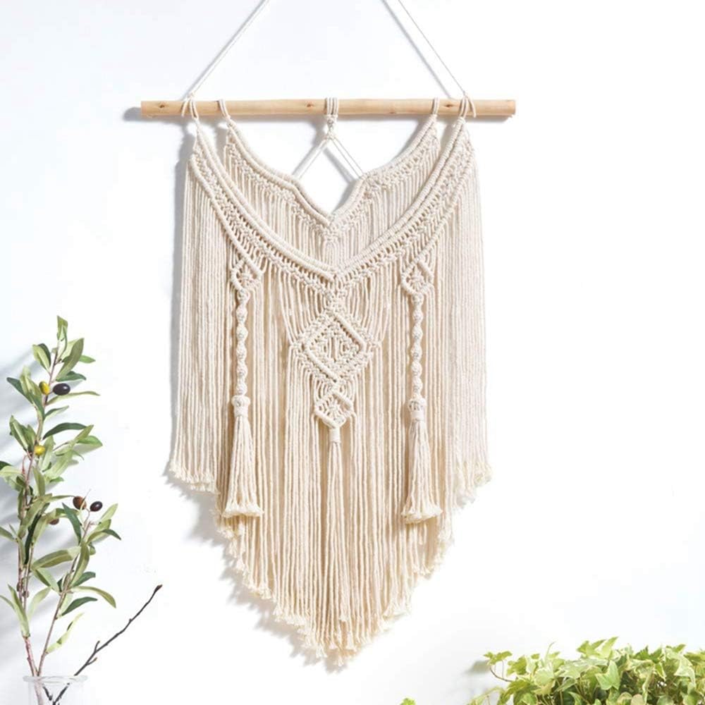 Macrame Bohemian Farmhouse Wall Art Tapestry