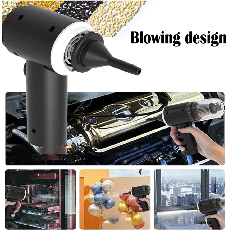 Car Vacuum Cleaner, Cordless & Portable