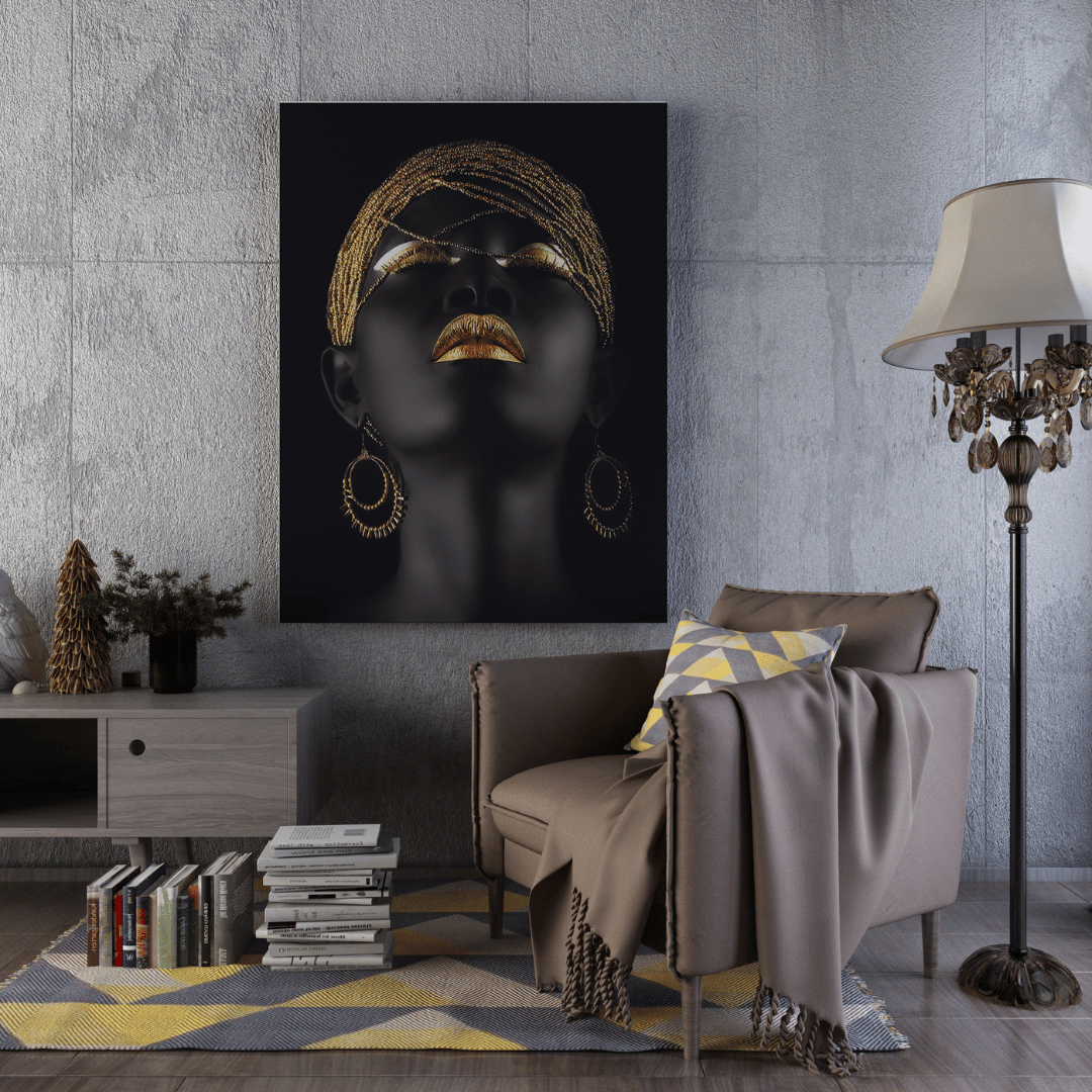 Golden Majesty Canvas