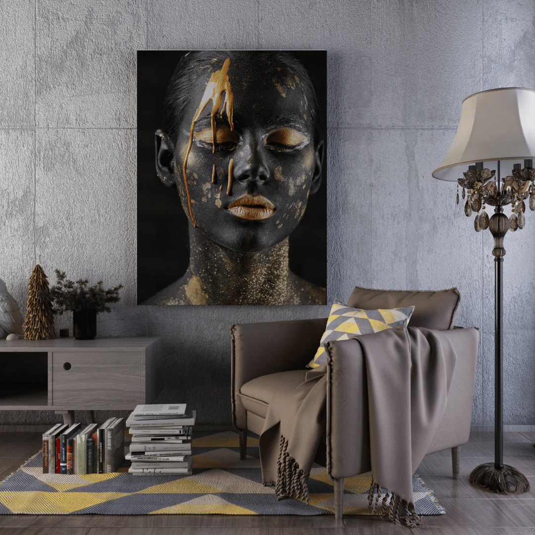 Golden Silence Canvas