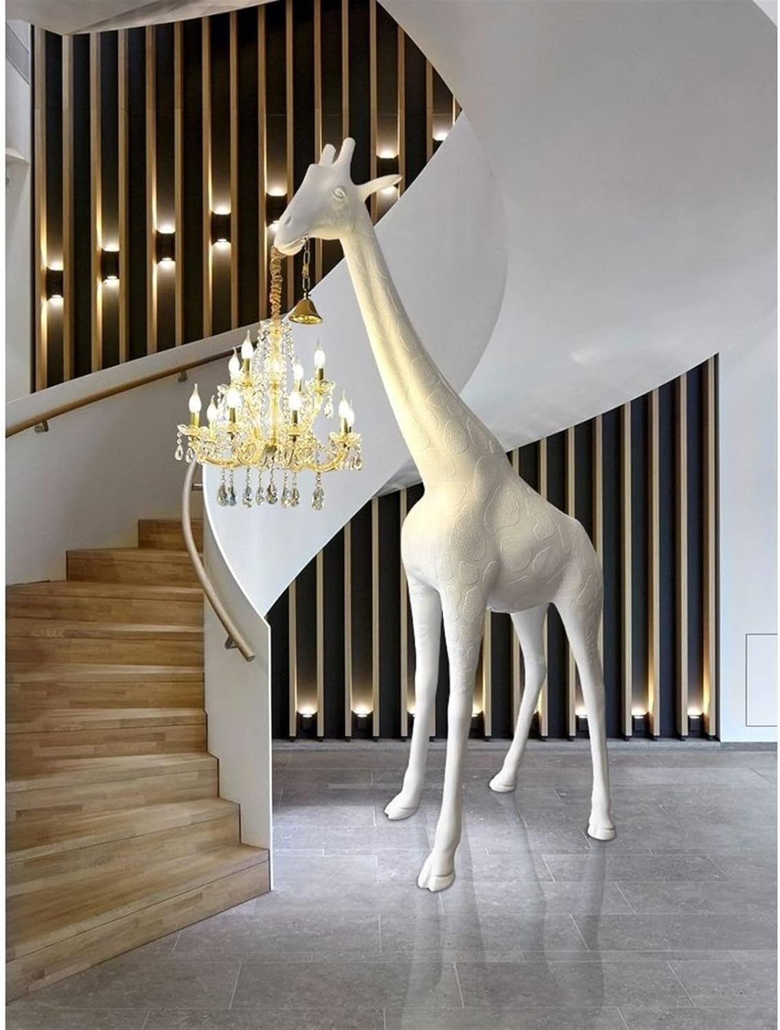 Animal Sculpture Giraffe Floor Lamp